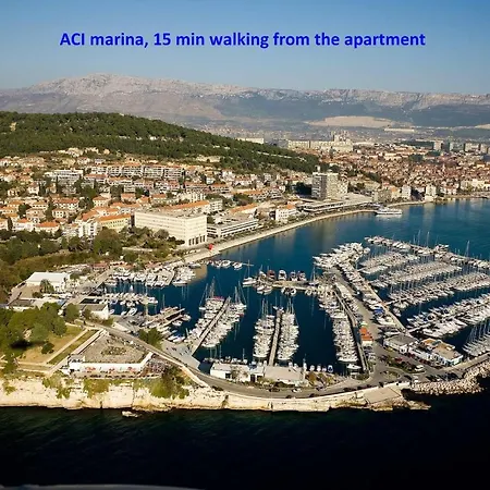 Apt With Patio In The Very Center Of Split شقة سبليت